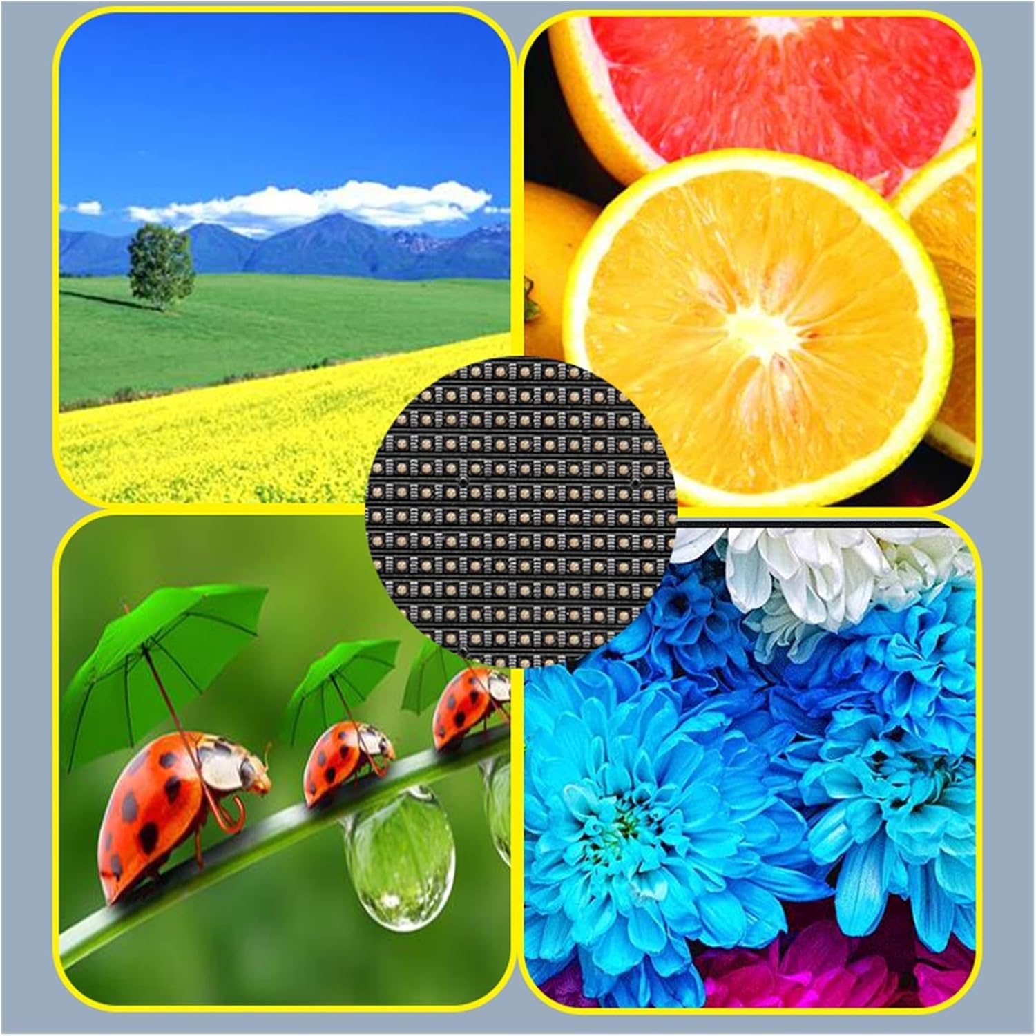 クロックタイマー フルカラー LED ディスプレイモジュール P1.667 P1